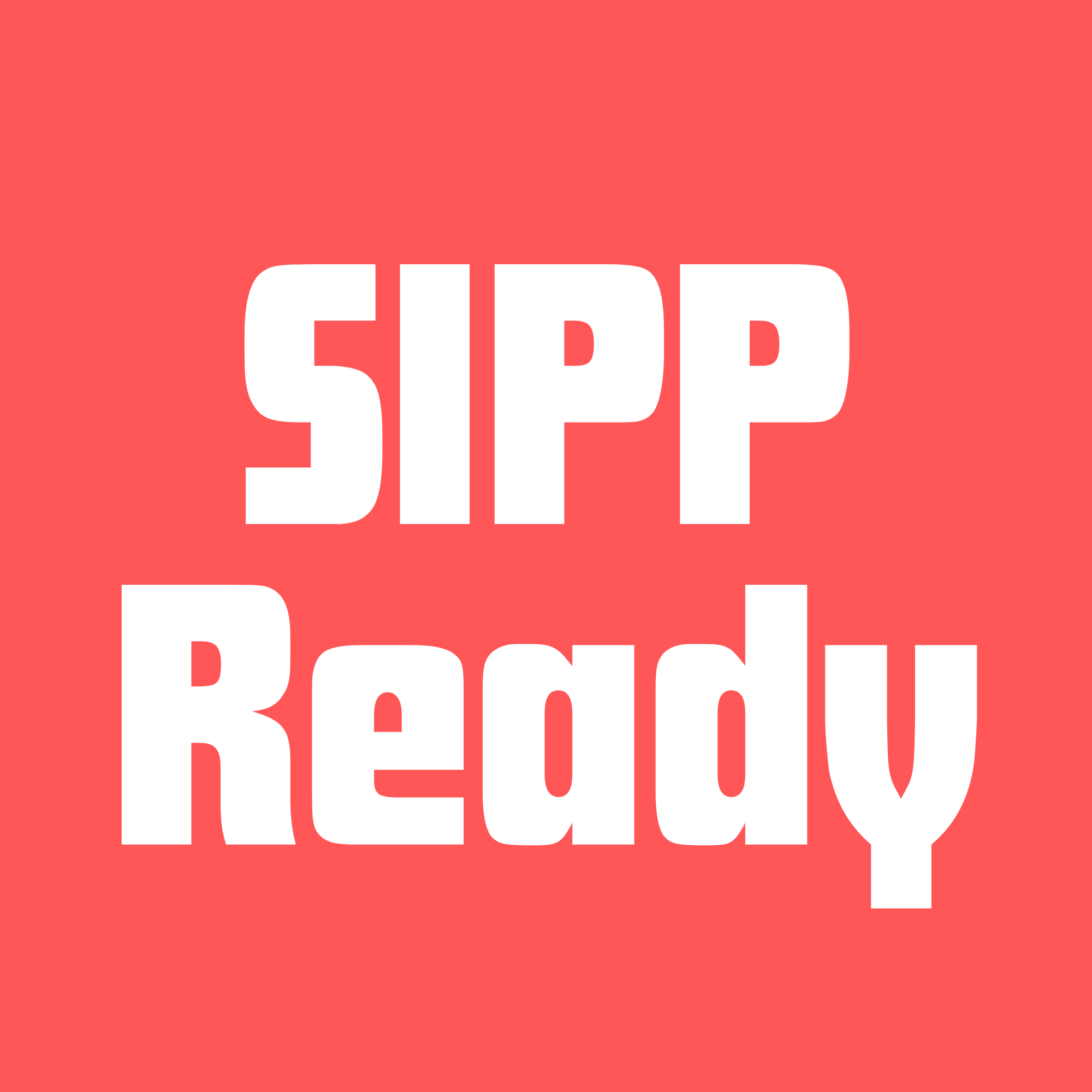 Sipp Lettering SIPP Ready